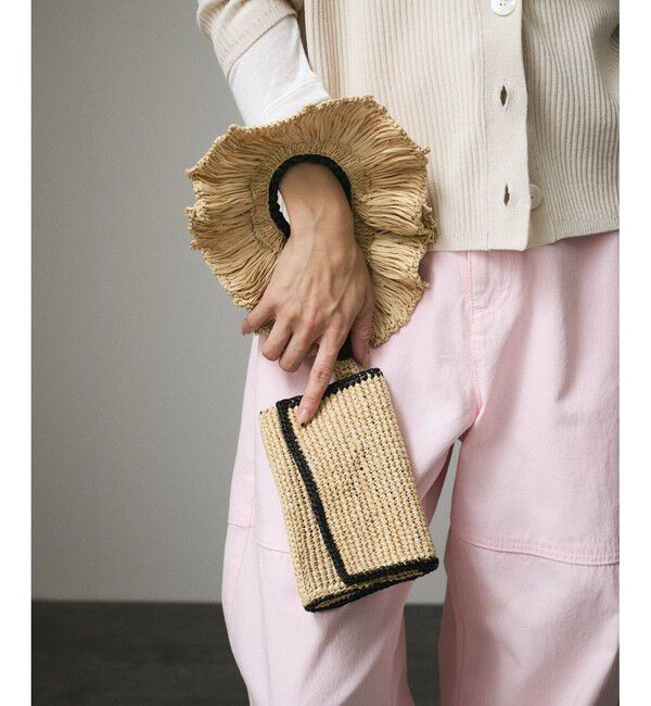 SALON adam et rope'「【J'aDoRe・店舗限定】【MAISON N.H PARIS（メゾンエヌアッシュパリ）】HELOISE - Clutch Bag」|ハンドバッグ|オフサブ