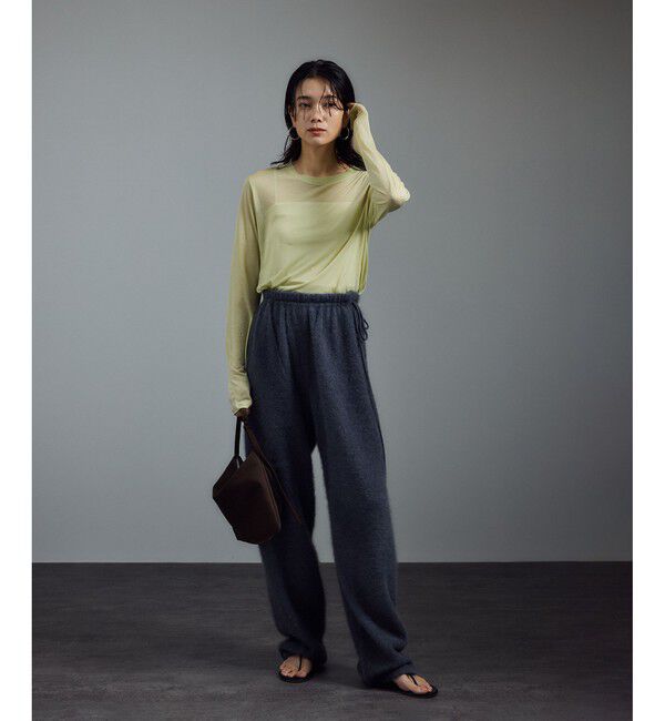 SALON adam et rope'「【Baserange（ベースレンジ）】LONG SLEEVE TEE」|Tシャツ・カットソー|