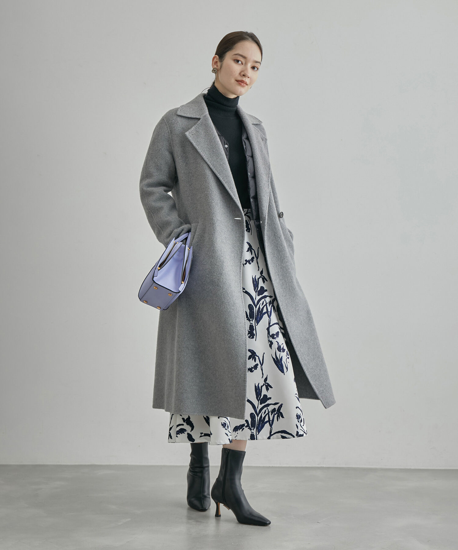 ROPE「【高評価】【SUPER100's/140's】シャルムリバー2WAYロングコート」|チェスターコート|