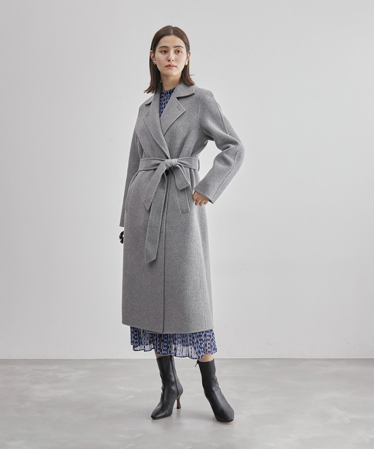 ROPE「【高評価】【SUPER100's/140's】シャルムリバー2WAYロングコート」|チェスターコート|