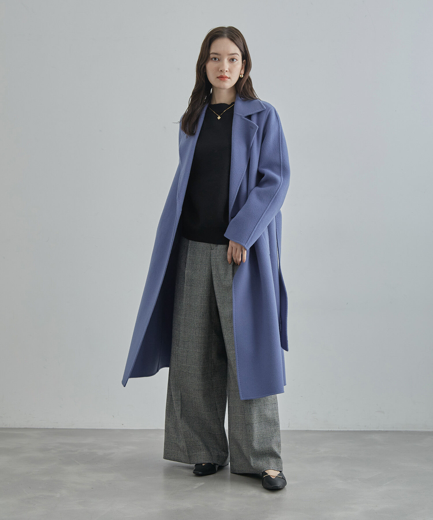 ROPE「【高評価】【SUPER100's/140's】シャルムリバー2WAYロングコート」|チェスターコート|