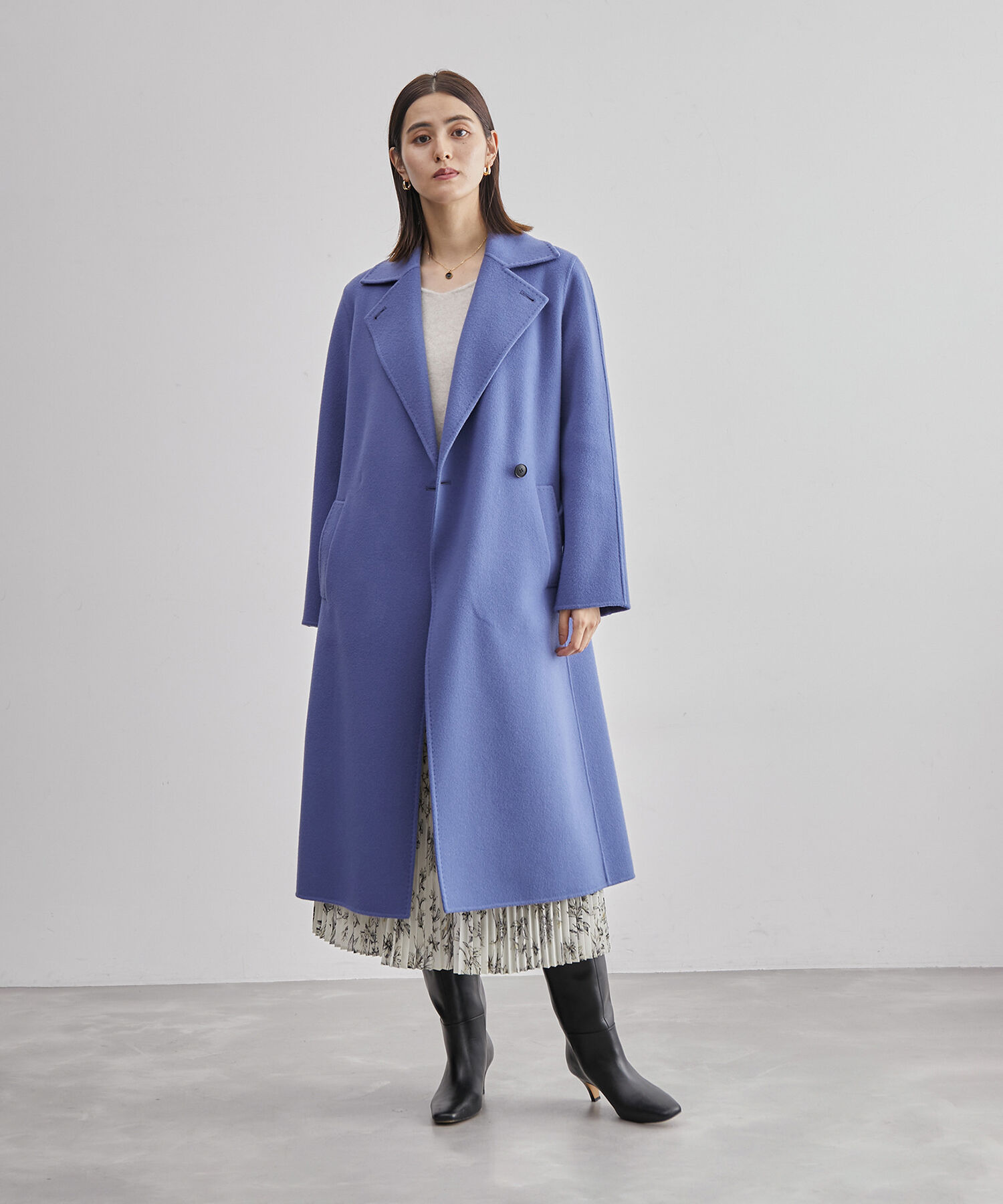 ROPE「【高評価】【SUPER100's/140's】シャルムリバー2WAYロングコート」|チェスターコート|