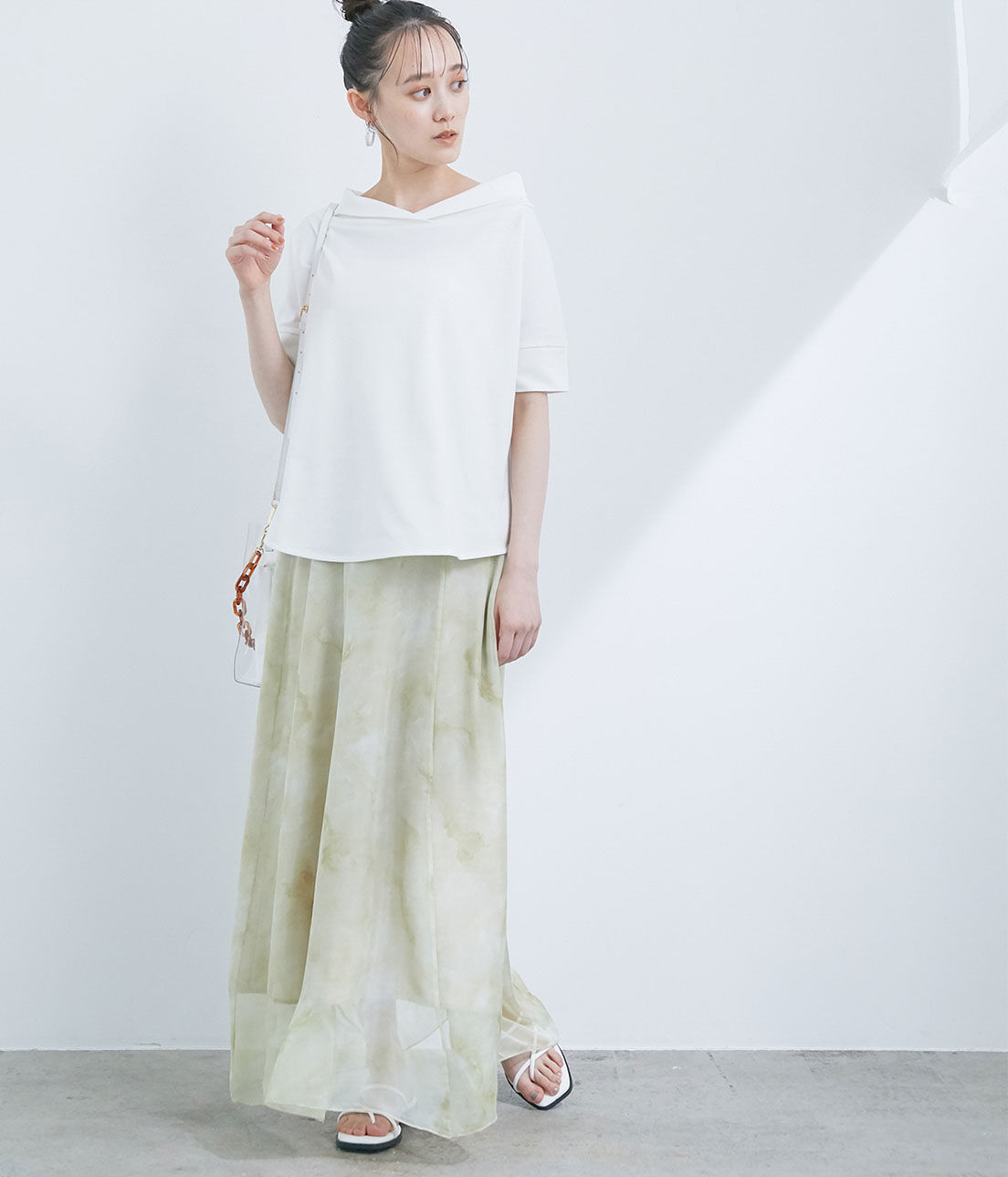 VIS「マーブルシアーナロースカート」|スカート|