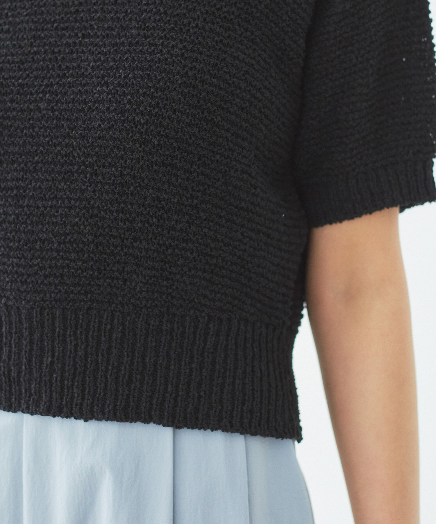 VIS「コンパクトシアーニットプルオーバー」|ニット・セーター|