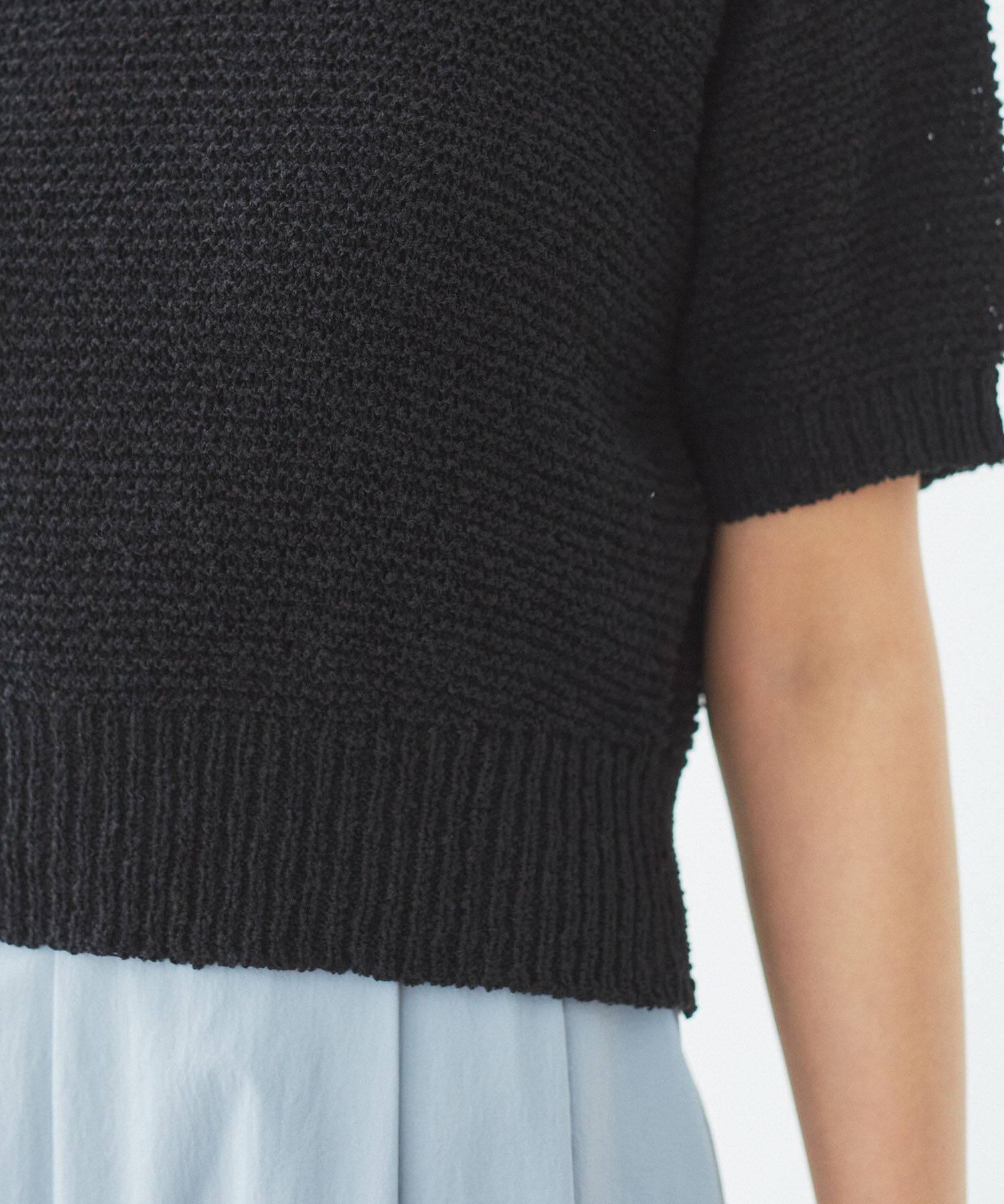 VIS「コンパクトシアーニットプルオーバー」|ニット・セーター|