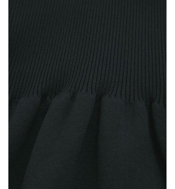 VIS「【前後2WAY】ペプラムカーディガン【アンチピリング/洗える】」|カーディガン|