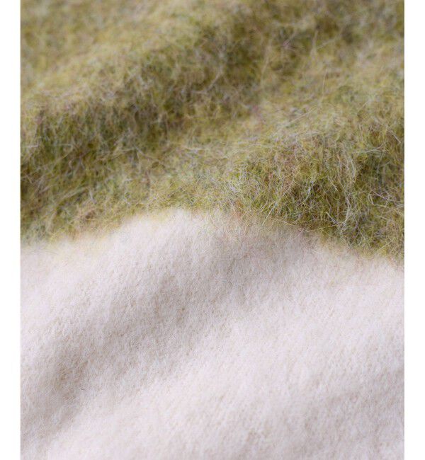 VIS「【WEB限定】グラデーションインターシャ起毛ニット」|ニット・セーター|