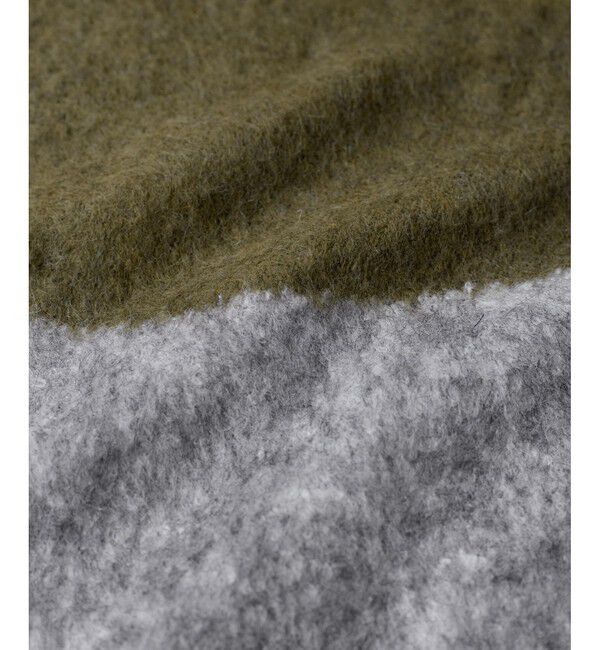 VIS「【WEB限定】グラデーションインターシャ起毛ニット」|ニット・セーター|