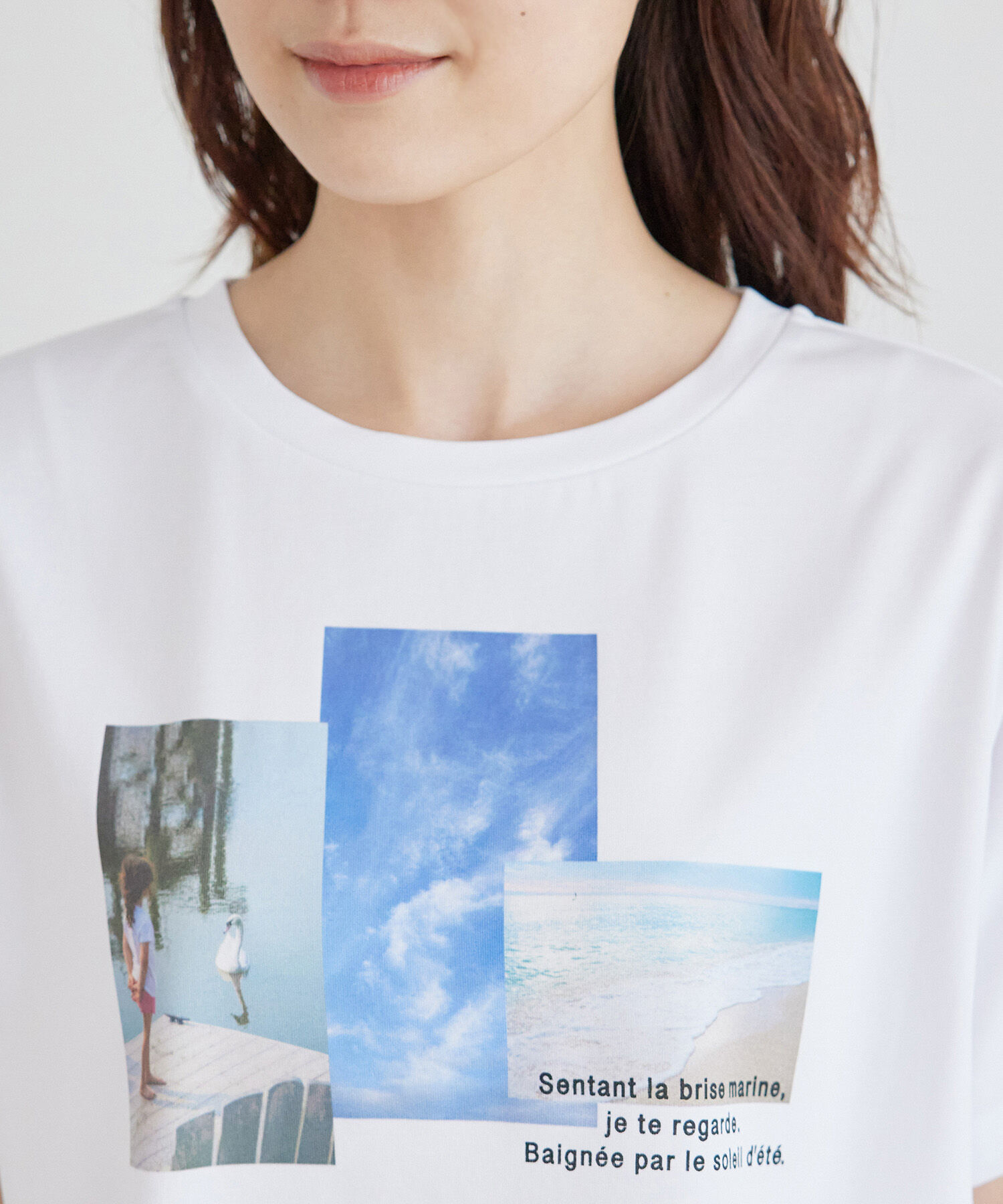 Rope&rsquo;Picnic「RENUフォトTシャツ/冷感」|Tシャツ・カットソー|