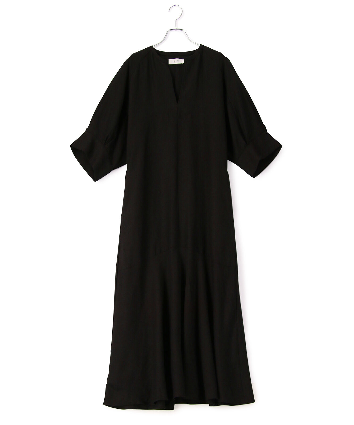 ADAM ET ROPE'「【WEB限定・追加】リネンボリュームスリーブワンピース」|ワンピース|