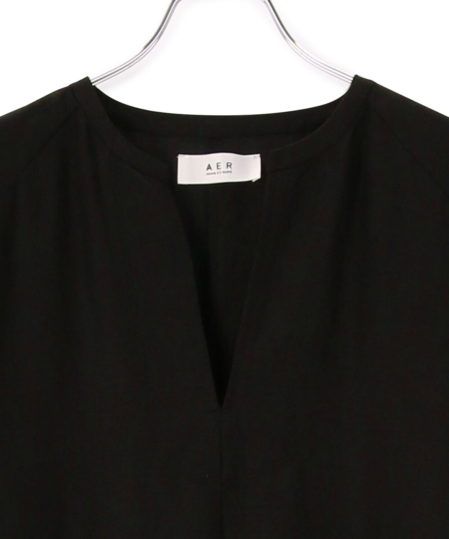 ADAM ET ROPE'「【WEB限定・追加】リネンボリュームスリーブワンピース」|ワンピース|