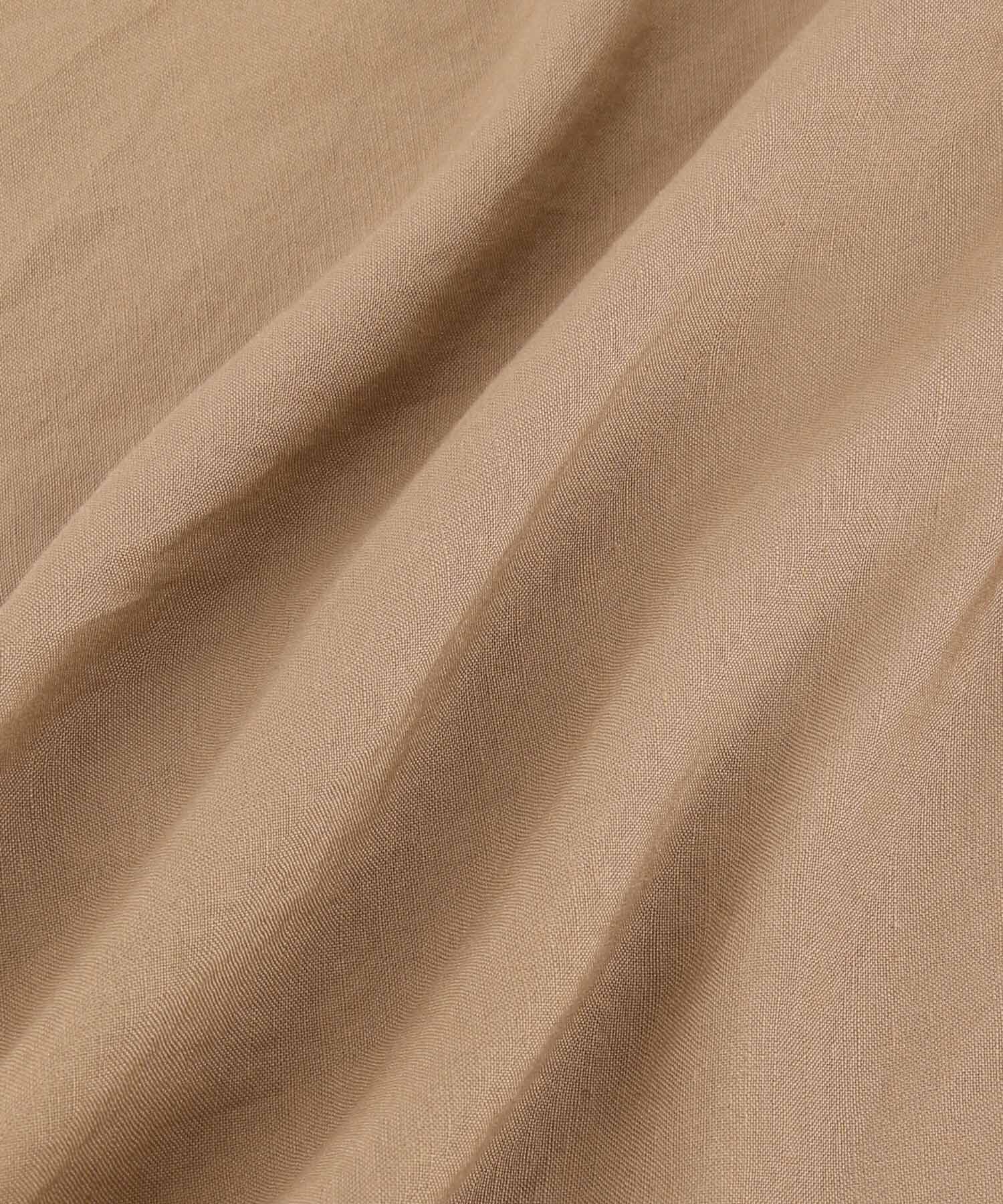 ADAM ET ROPE'「【WEB限定・追加】リネンボリュームスリーブワンピース」|ワンピース|