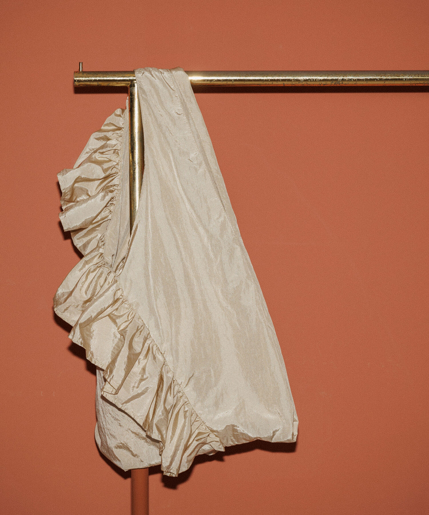 ADAM ET ROPE'「【サステナブル】ギャザーフリルバッグ」|トートバッグ|ベージュ系(29)