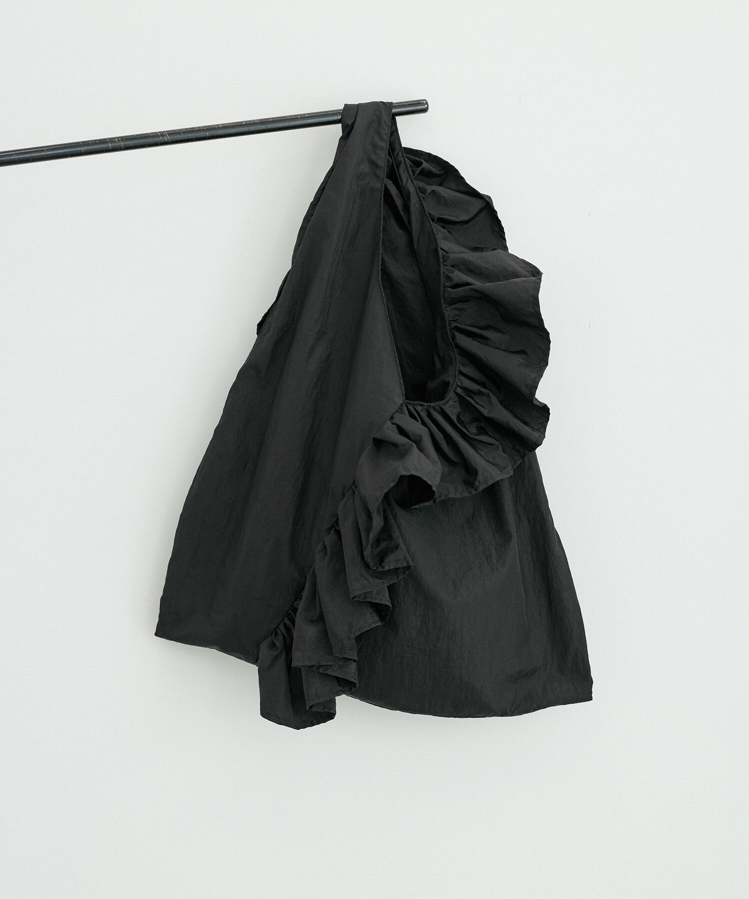 ADAM ET ROPE'「【サステナブル】ギャザーフリルバッグ」|トートバッグ|