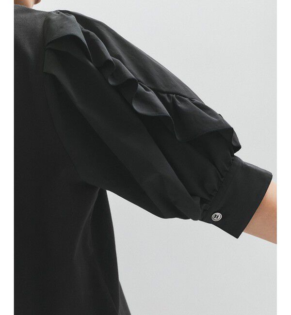 ADAM ET ROPE'「【サステナブル】バルーンスリーブTシャツ」|Tシャツ・カットソー|