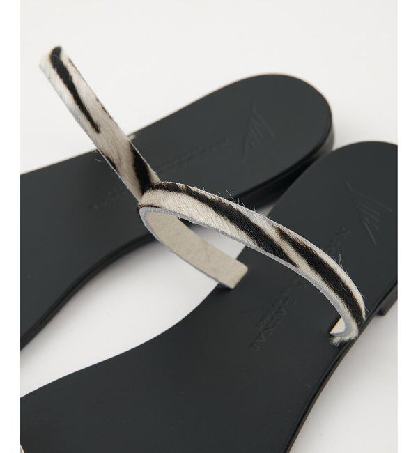  「【WEB限定サイズあり】【NICOLAS LAINAS】フラットサンダル」|サンダル|