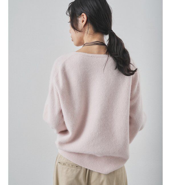  「フォックスウール Vネックプルオーバー」|ニット・セーター|