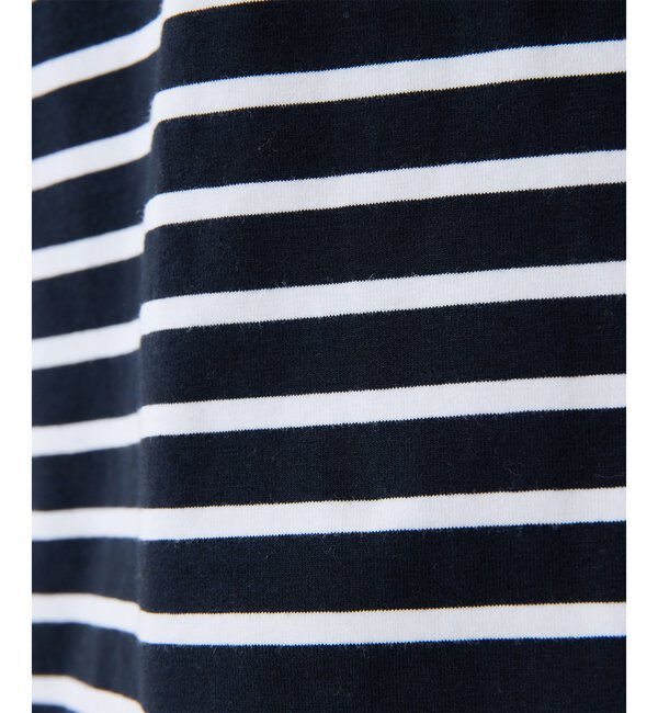 THE PAUSE「【THE PAUSE】フレアカフスボーダープルオーバー」|Tシャツ・カットソー|