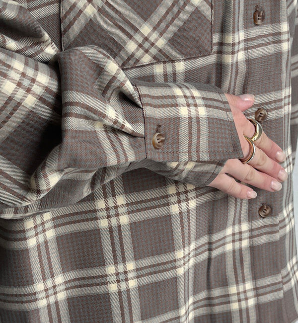  「ビエラチェックシャツ」|シャツ・ブラウス|