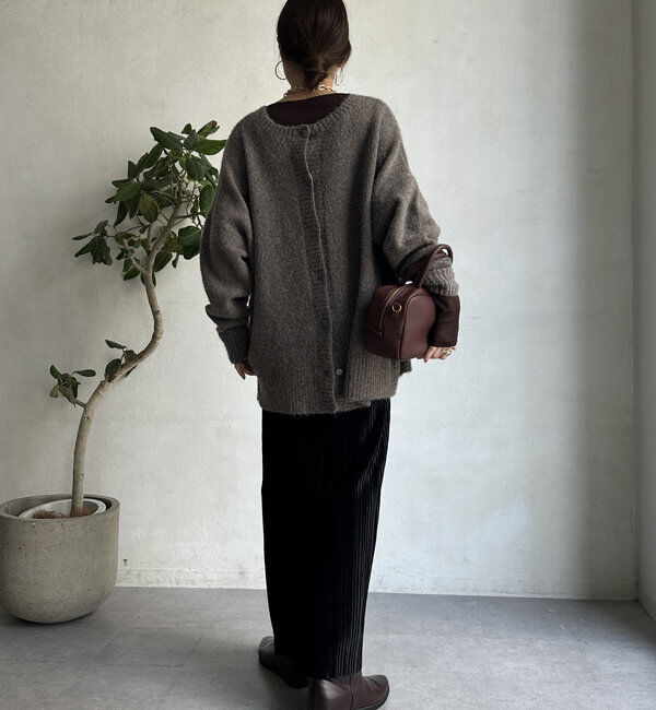  「【WEB限定】ベロアプリーツスカート」|スカート|