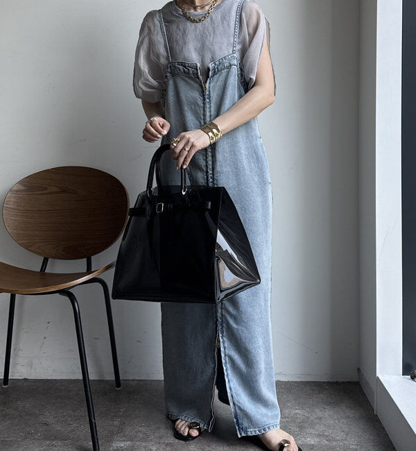  「【新色追加/WEB限定】オーガンジーレイヤードバルーントップス」|シャツ・ブラウス|