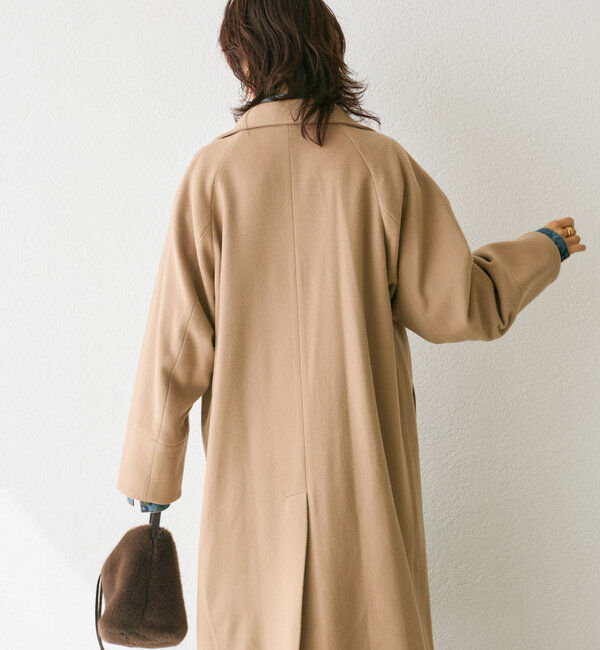  「【着映え◎】ウールスタンドネックコート」|その他|