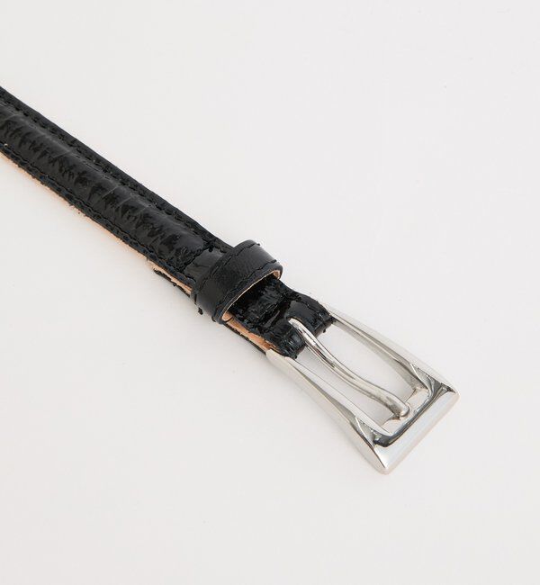  「【上品な光沢感】エナメルベルト」|ベルト|