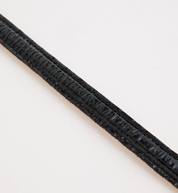  「【上品な光沢感】エナメルベルト」|ベルト|