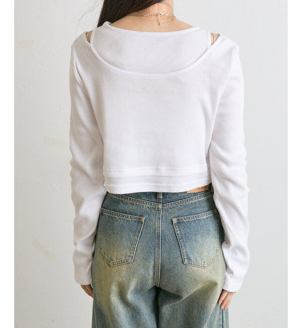  「[mline]レイヤードT」|Tシャツ・カットソー|