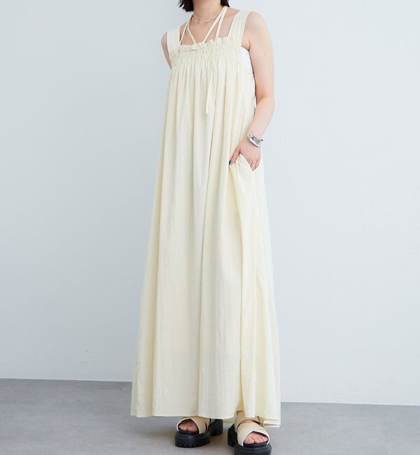  「ホルターマキシワンピース」|ワンピース|