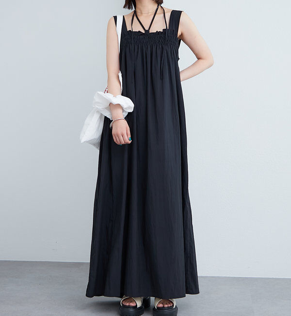  「ホルターマキシワンピース」|ワンピース|