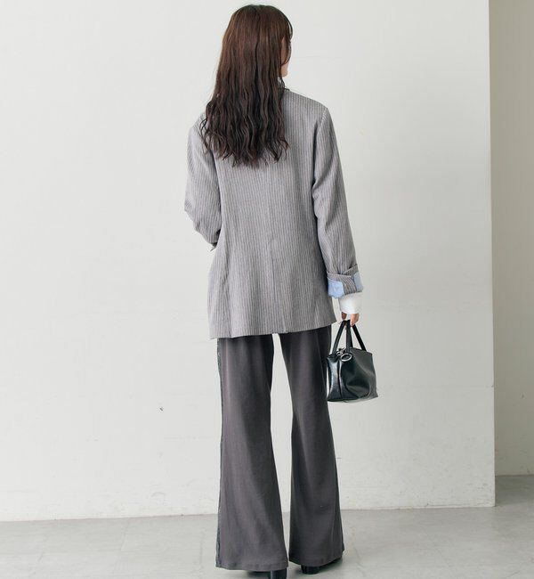  「レースラインリブパンツ」|チノ|