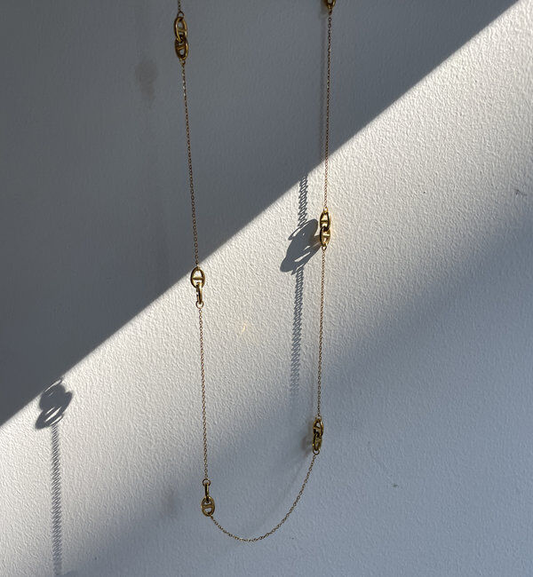  「【GALENA/ガレナ】ロングコンビネックレス」|リング|ゴールド