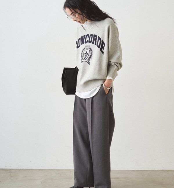  「ジャガードロゴニット」|ニット・セーター|