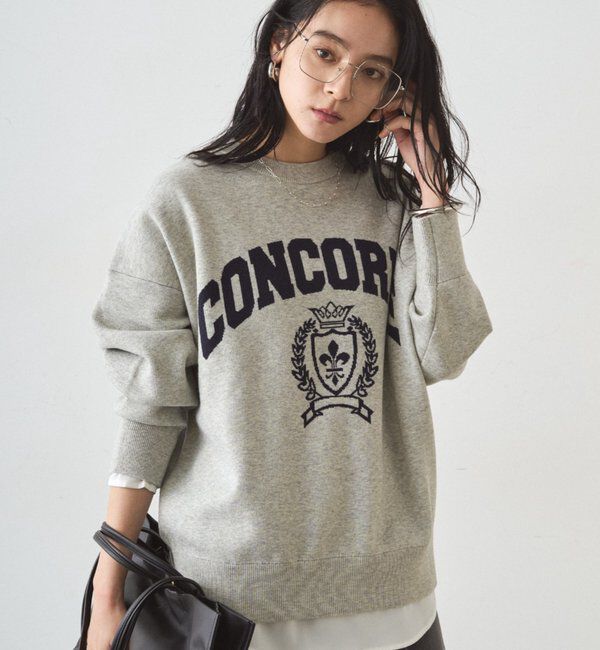  「ジャガードロゴニット」|ニット・セーター|