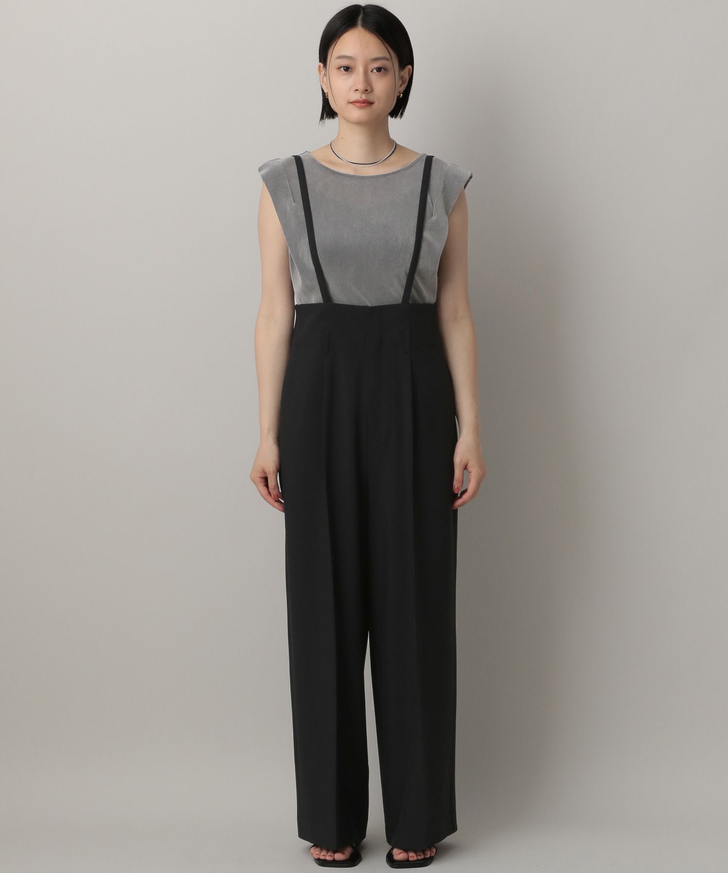 A part by 「サスツキストレートパンツ」|スラックス|