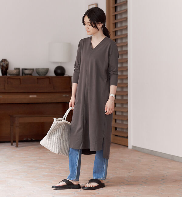 collex「Vネックワンピース」|ワンピース|