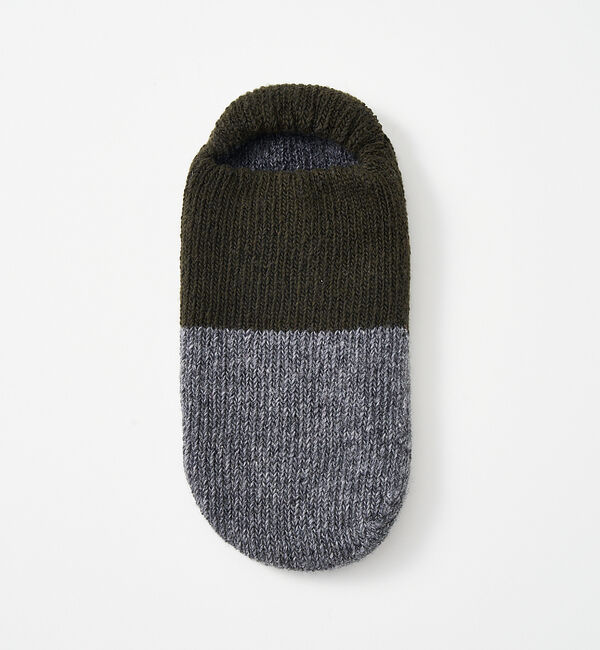 collex「【ecuvo,】別注 2カラー ルームスリッポン メンズ」|ソックス|