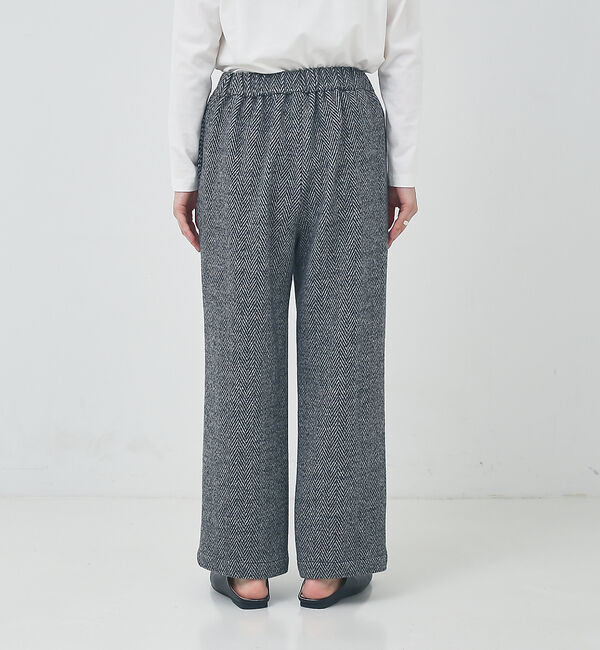 collex「ジャガードヘリンボーンセミワイドパンツ」|その他|