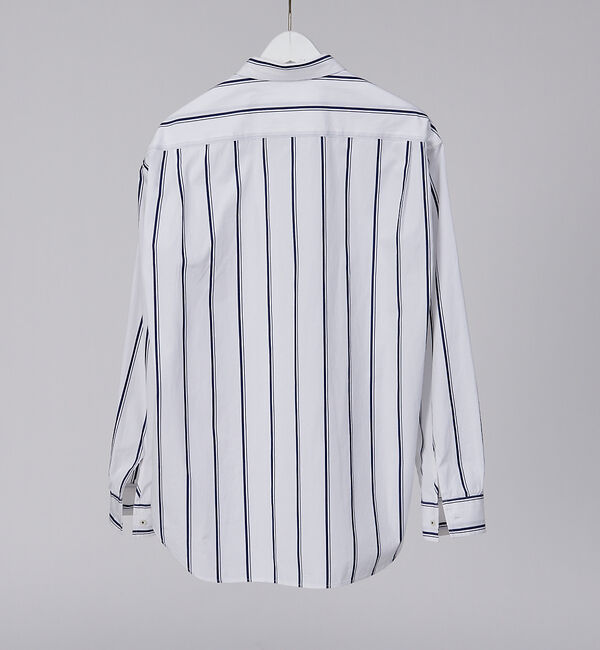 ABAHOUSE「ロンドンストライプ ZIPポケット シャツ」|シャツ・ブラウス|