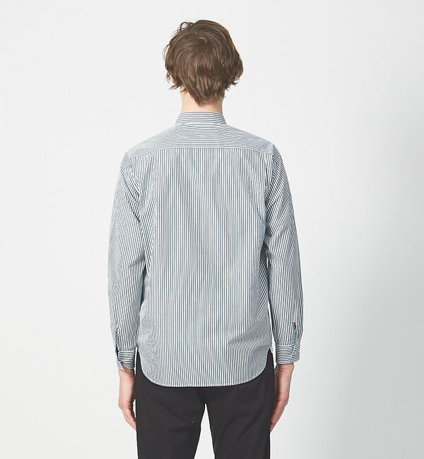 ABAHOUSE「ロンドンストライプ ZIPポケット シャツ」|シャツ・ブラウス|