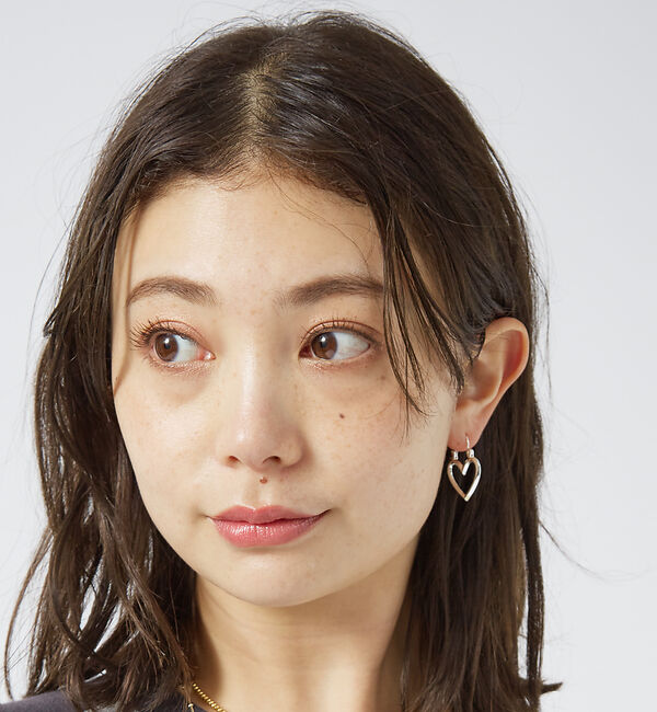 Rouge vif「【LUV AJ/ラヴエージェイ】ハートピアス / MINI HEARTBREAK」|ピアス|