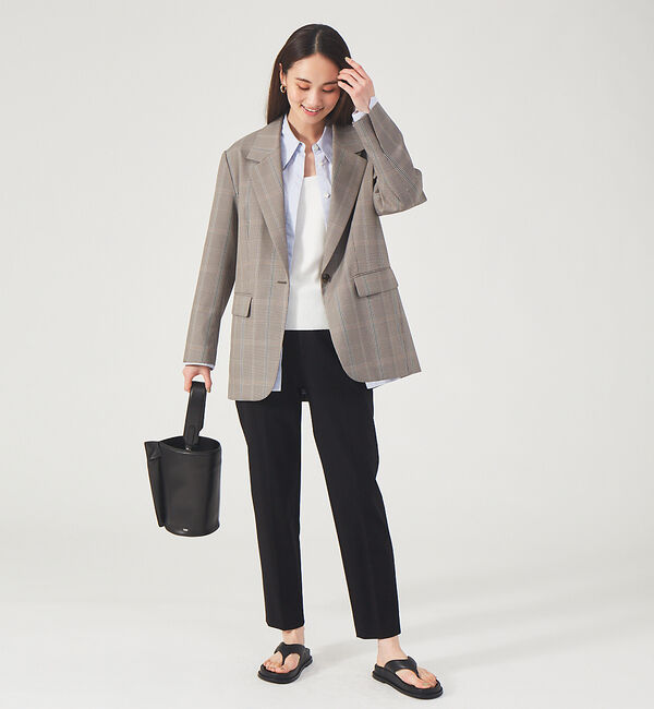 qualite「スリットデザインシャツ」|シャツ・ブラウス|