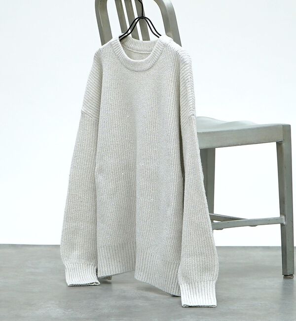 abahouse mavie「ラメスパンコールゆるニット」|ニット・セーター|
