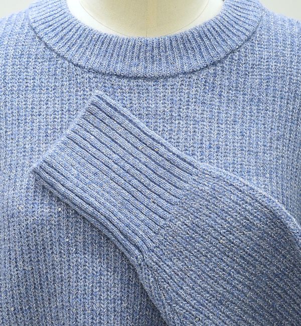 abahouse mavie「ラメスパンコールゆるニット」|ニット・セーター|