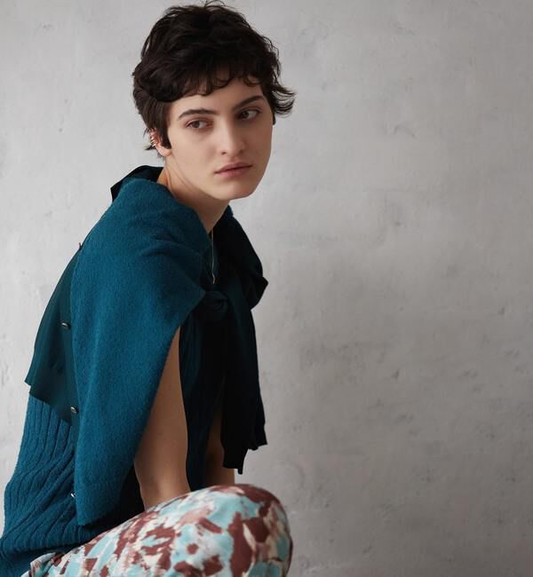 Liesse「コットンモールカーディガン」|カーディガン|