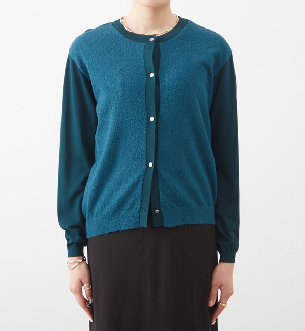 Liesse「コットンモールカーディガン」|カーディガン|