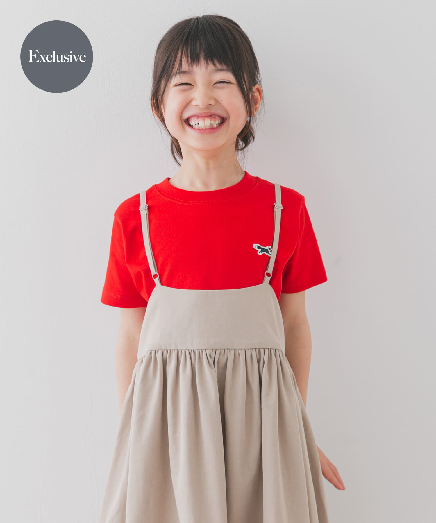 URBAN RESEARCH DOORS「『親子リンク』『別注』PENNEYS&times;DOORS　THE FOX S/S TEE(KIDS)」|その他|レッド