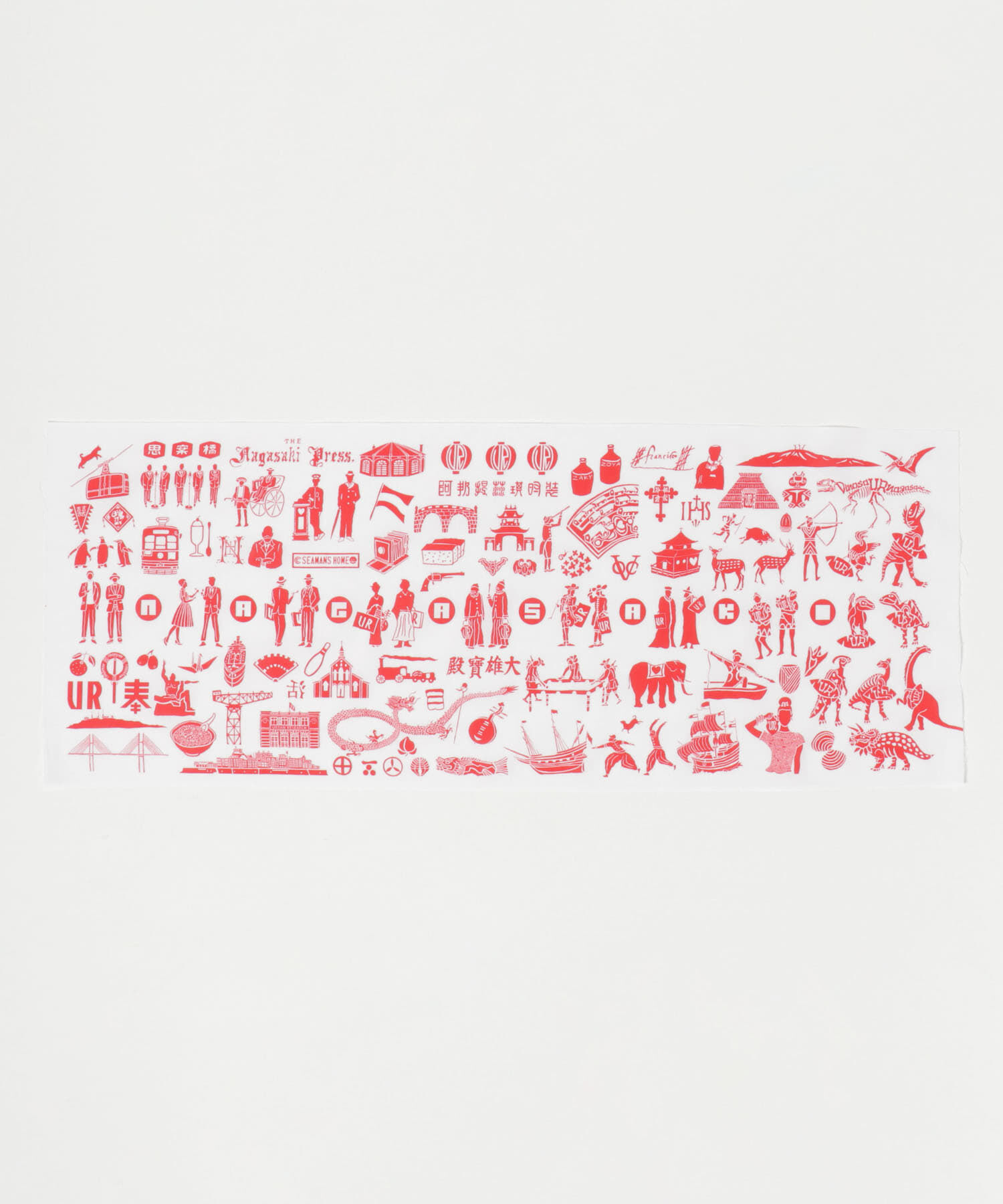 URBAN RESEARCH「たてまつる　NAGASAKI RESEARCHプリント赤」|その他|