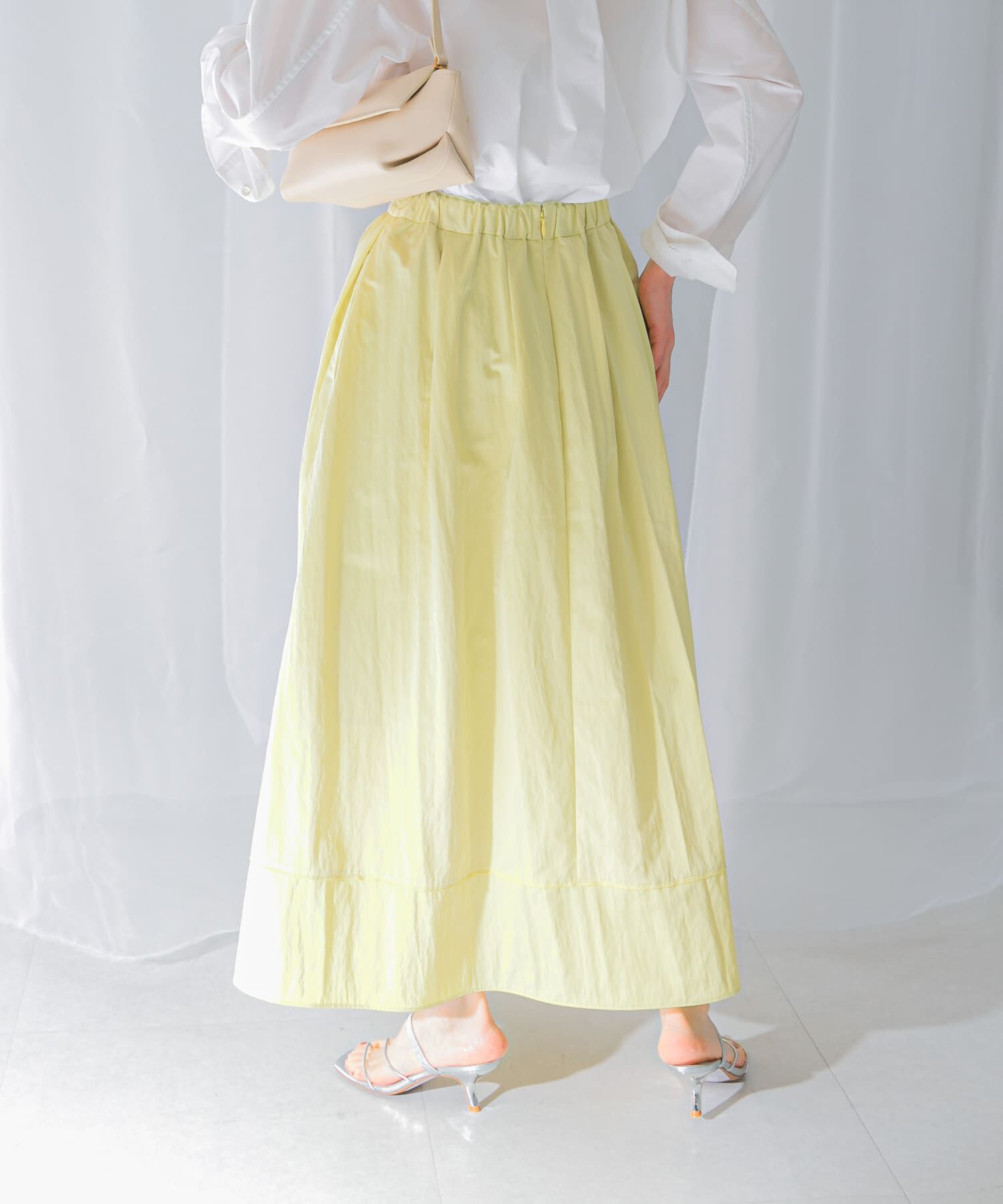 URBAN RESEARCH ROSSO「スリットギャザースカート」|スカート|